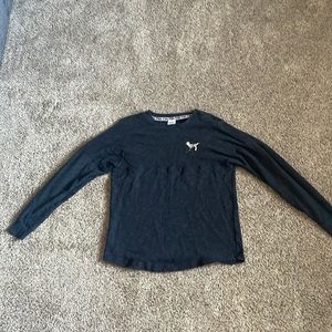 PINK long sleeved shirt black size medium